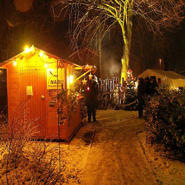 Foto vom weihnachtsmarkt