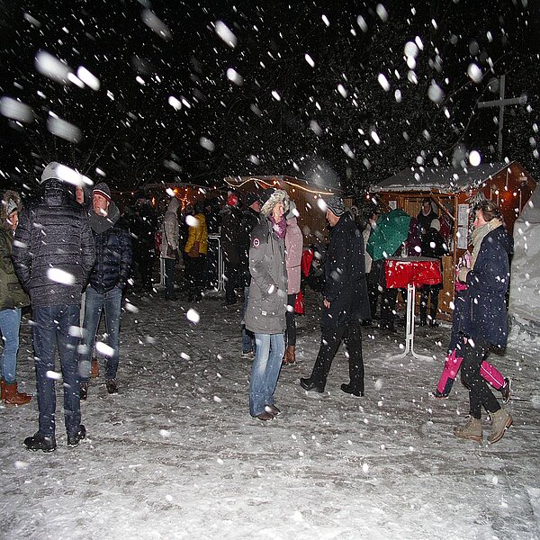 Foto vom weihnachtsmarkt